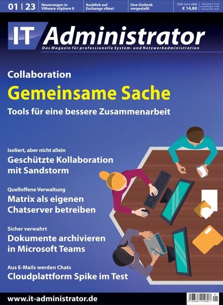IT-Administrator – Januar 2023 Cover