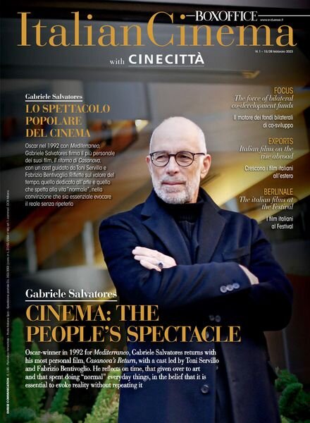 Italian Cinema – 15-28 Febbraio 2023 Cover