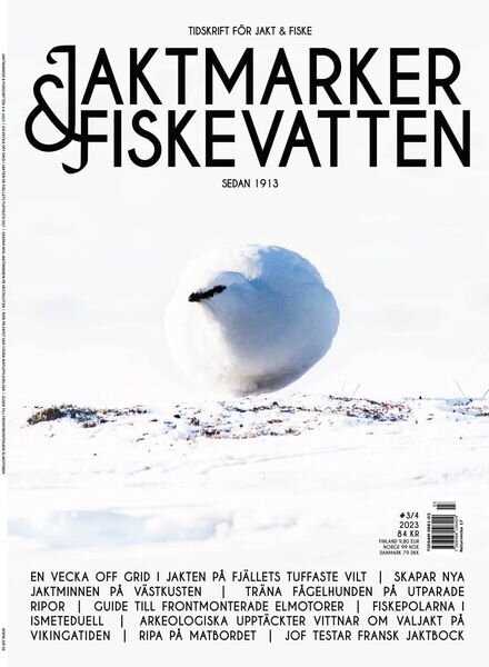 Jaktmarker & Fiskevatten – februari 2023 Cover