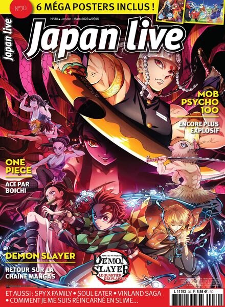 Japan Live – janvier 2023 Cover
