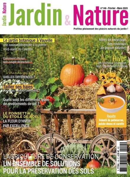 Jardin et Nature – Fevrier-Mars 2023 Cover