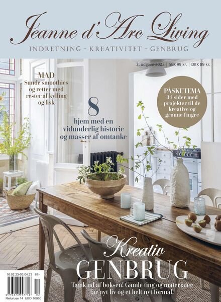 Jeanne d’Arc Living Dansk udgave – januar 2023 Cover