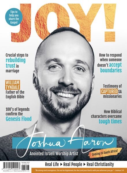 Joy! Magazine – February 2023 Cover