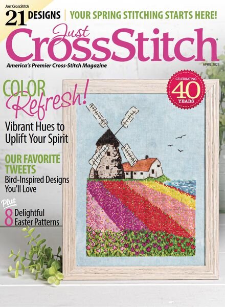 Just CrossStitch – April 2023 Cover