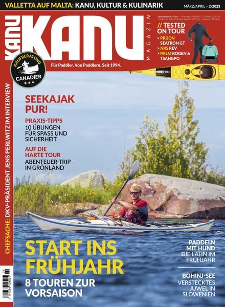 Kanu Magazin – Marz 2023 Cover