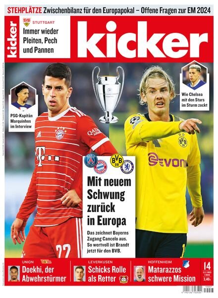 Kicker – 13 Februar 2023 Cover