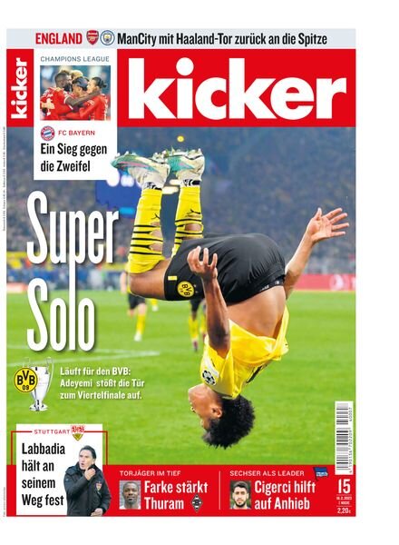 Kicker – 16 Februar 2023 Cover