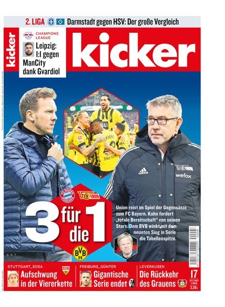 Kicker – 23 Februar 2023 Cover
