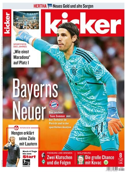 Kicker – 23 Januar 2023 Cover
