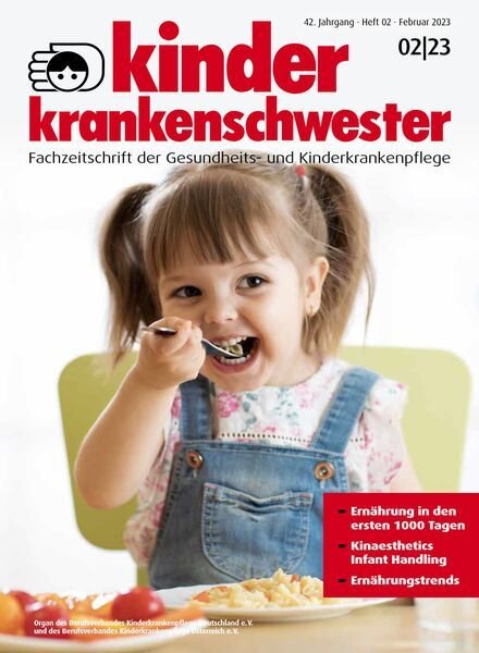 Kinderkrankenschwester – Februar 2023 Cover