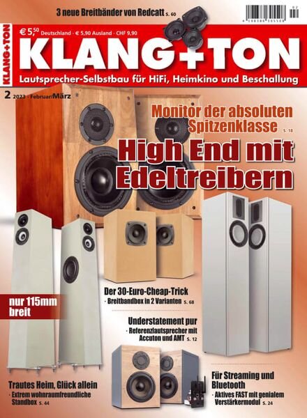 KLANG+TON – Februar 2023 Cover