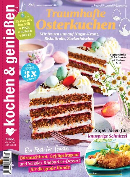 kochen & geniessen – Februar 2023 Cover