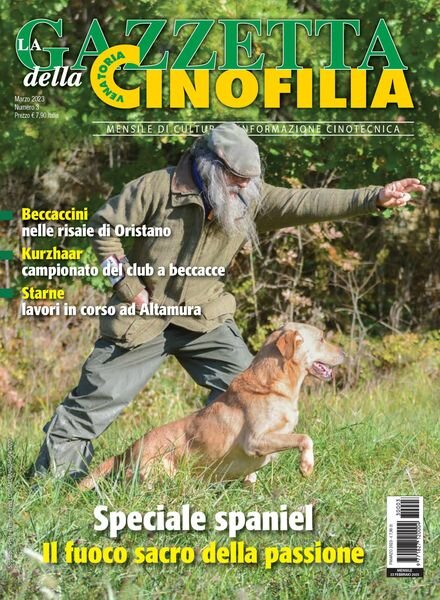 La Gazzetta Della Cinofilia Venatoria – marzo 2023 Cover