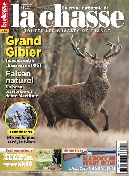 La Revue Nationale de la Chasse – fevrier 2023 Cover