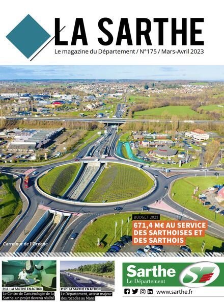 La Sarthe – Mars-Avril 2023 Cover