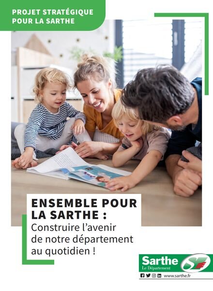 La Sarthe – Projet strategique pour la Sarthe 2021-2030 – Janvier 2023 Cover
