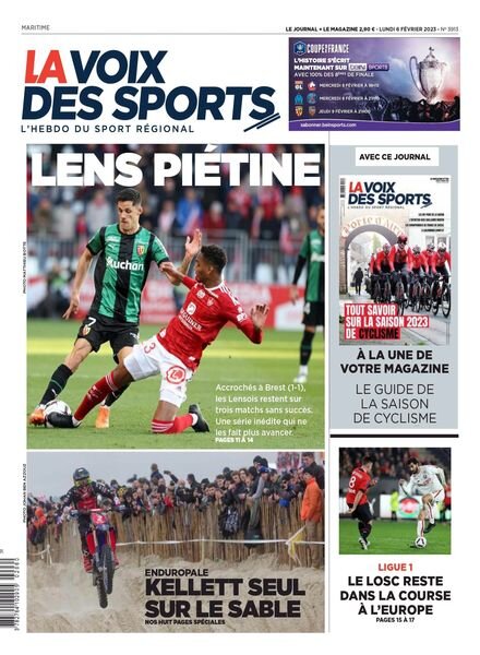 La Voix des Sports – 06 fevrier 2023 Cover