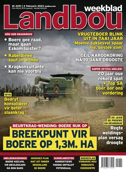 Landbouweekblad – 02 Februarie 2023 Cover