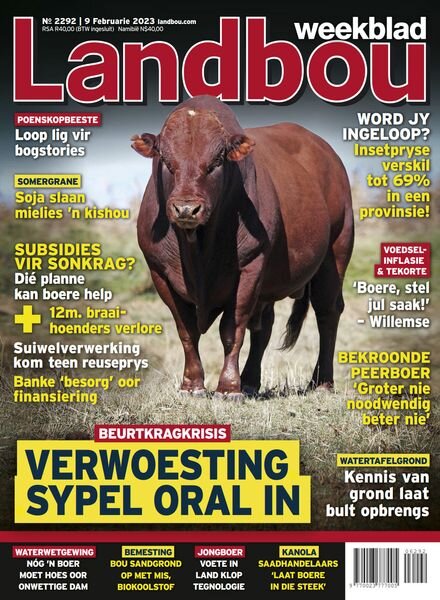 Landbouweekblad – 09 Februarie 2023 Cover