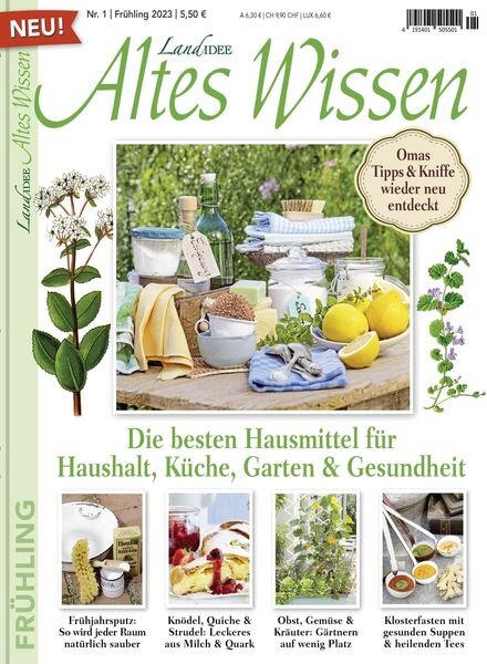 LandIDEE Altes Wissen – 08 Februar 2023 Cover