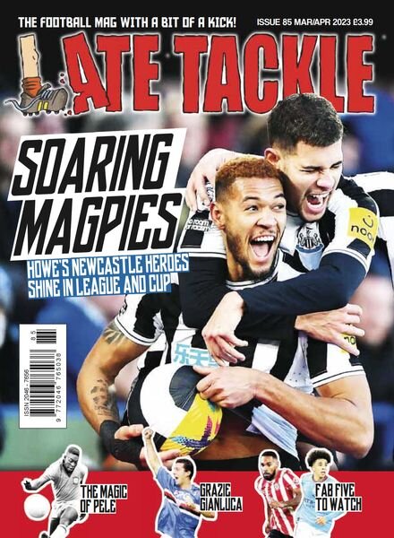 Late Tackle Football – February 2023 Cover