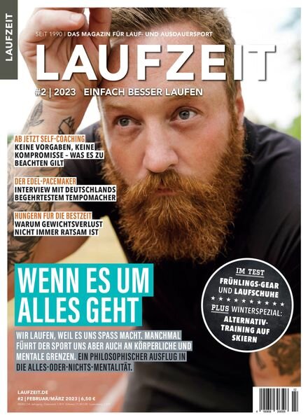 Laufzeit – Marz 2023 Cover