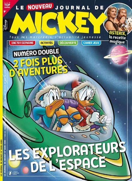 Le Journal de Mickey – 01 fevrier 2023 Cover