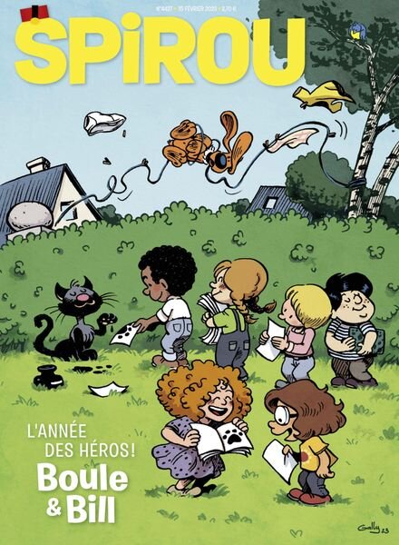 Le Journal de Spirou – 15 Fevrier 2023 Cover