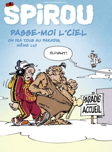 Le Journal de Spirou – 22 Fevrier 2023 Cover