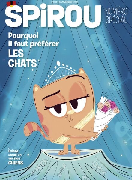 Le Journal de Spirou – 25 Janvier 2023 Cover