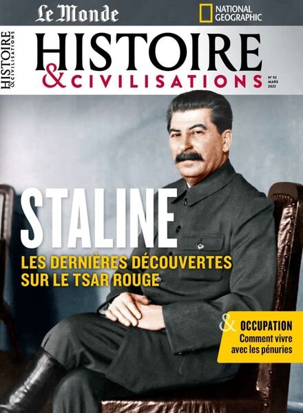 Le Monde Histoire & Civilisations – Mars 2023 Cover