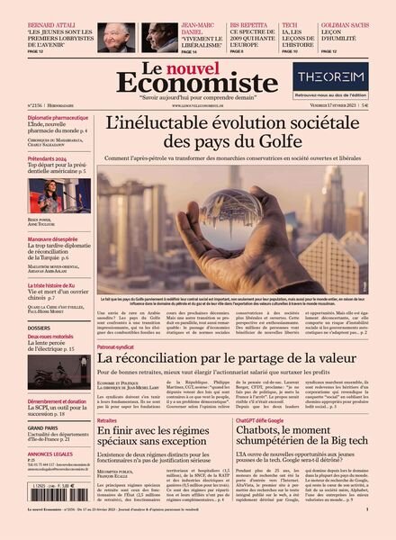 Le nouvel Economiste – 17 fevrier 2023 Cover