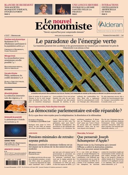 Le nouvel Economiste – 24 fevrier 2023 Cover