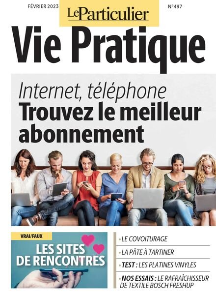 Le Particulier Vie Pratique – Fevrier 2023 Cover