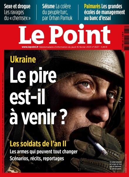 Le Point – 16 fevrier 2023 Cover