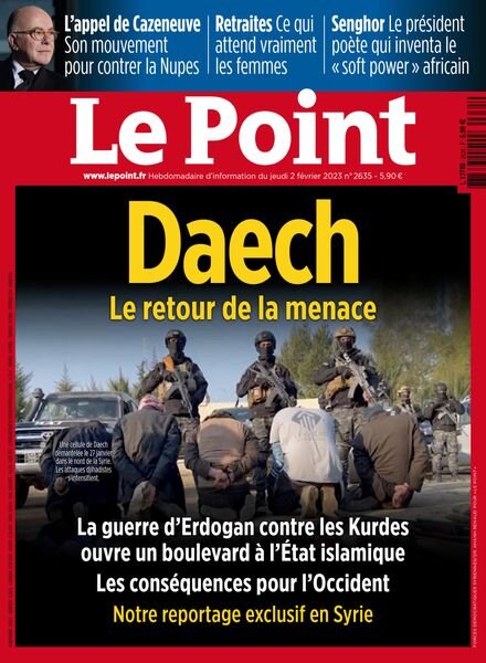 Le Point – 2 Fevrier 2023 Cover