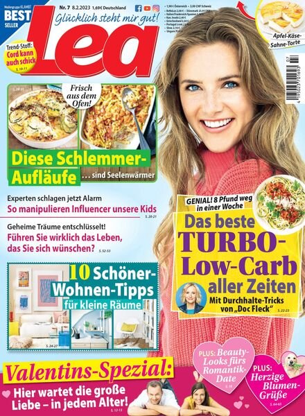 Lea – 08 Februar 2023 Cover
