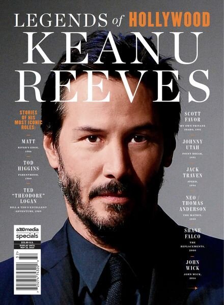 Legends of Hollywood Keanu Reeves – February 2023 Cover