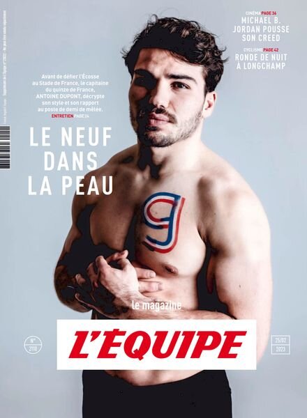 L’Equipe Magazine – 25 Fevrier 2023 Cover