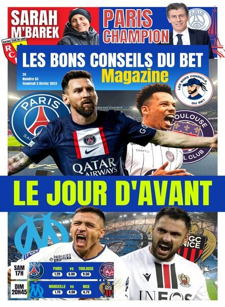 Les Bons Conseils du Bet Magazine – 03 fevrier 2023 Cover
