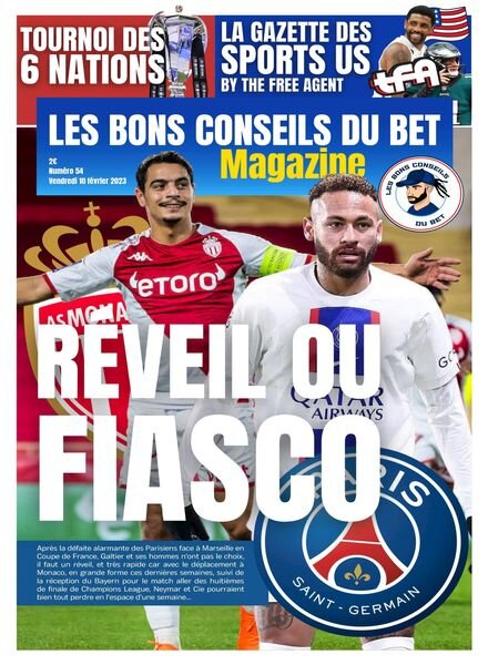 Les Bons Conseils du Bet Magazine – 10 fevrier 2023 Cover