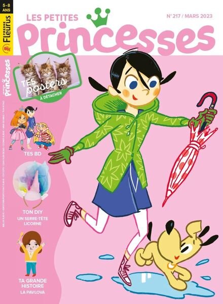 Les P’tites Princesses – fevrier 2023 Cover