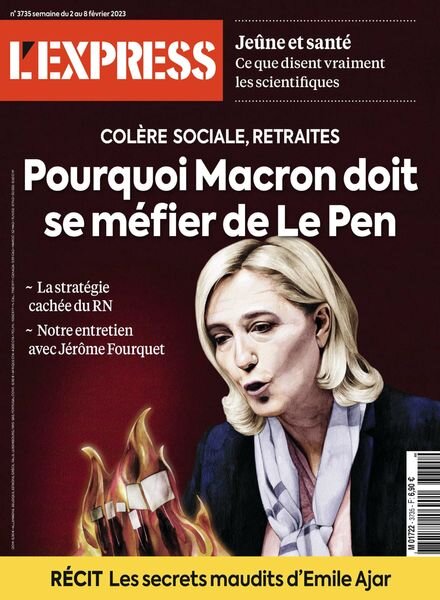 L’Express – 02 fevrier 2023 Cover