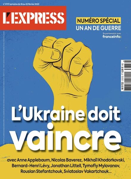 L’Express – 16 fevrier 2023 Cover