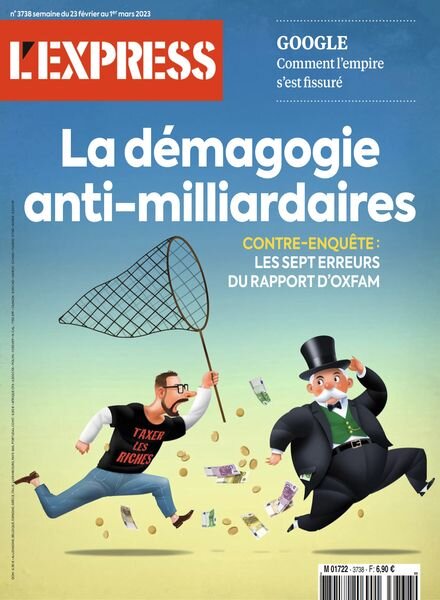 L’Express – 23 fevrier 2023 Cover