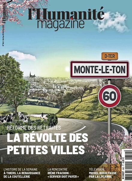 L’Humanite Magazine – 09 fevrier 2023 Cover
