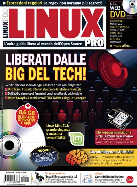 Linux Pro – Febbraio-Marzo 2023 Cover