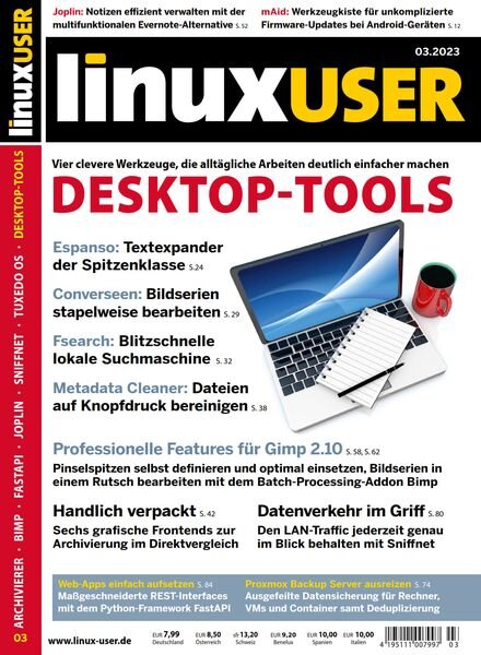 LinuxUser – Marz 2023 Cover