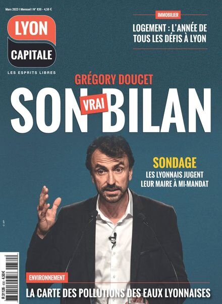 Lyon Capitale – Mars 2023 Cover
