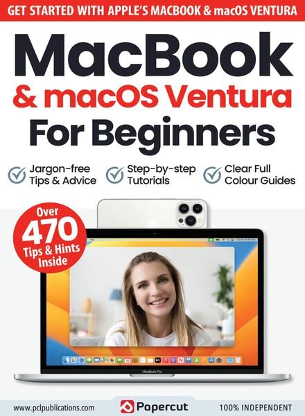 MacBook & macOS Ventura For Beginners – January 2023 Cover